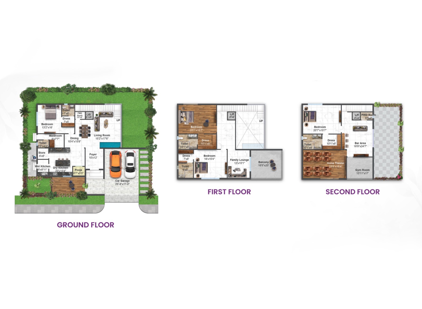 Floor plan 200 sq. yds